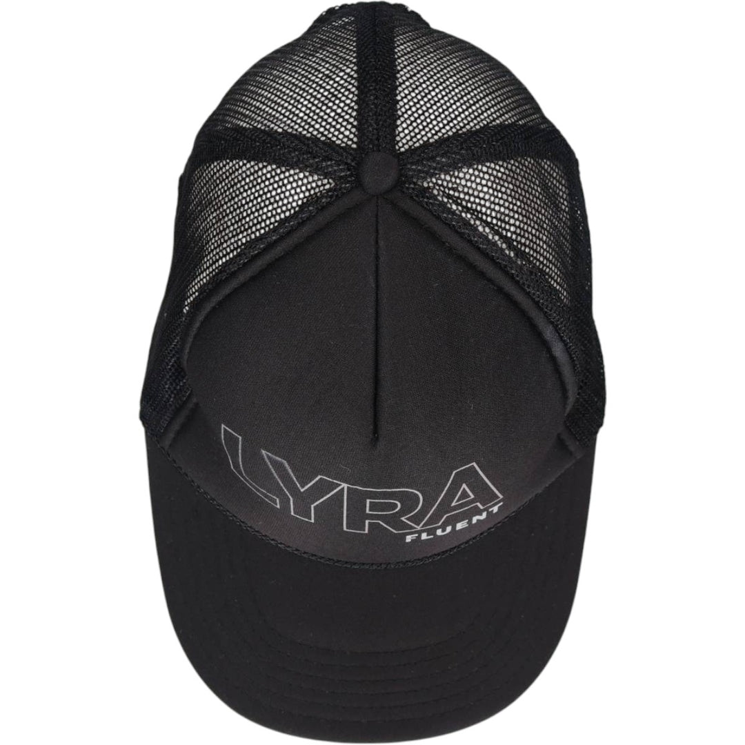 Otto Tracker Cap Mesh Cap (One Size Fits All) polyester black type Vintage Second Hand