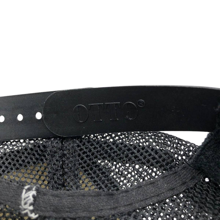 Otto Tracker Cap Mesh Cap (One Size Fits All) polyester black type Vintage Second Hand