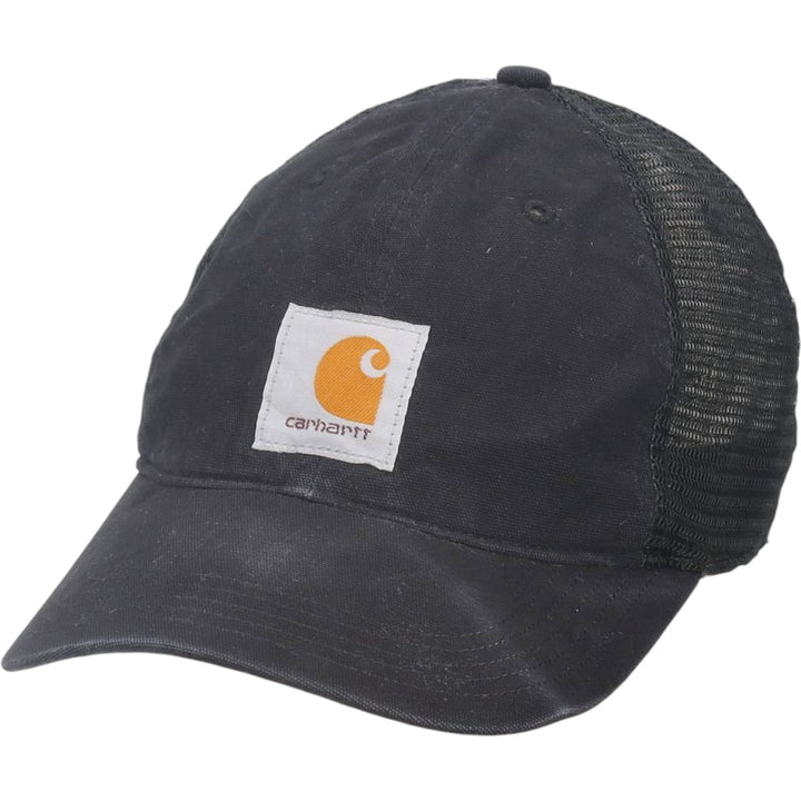 Carhartt Tracker Cap Mesh Cap One Size Fits All unclear black type Vintage Second Hand