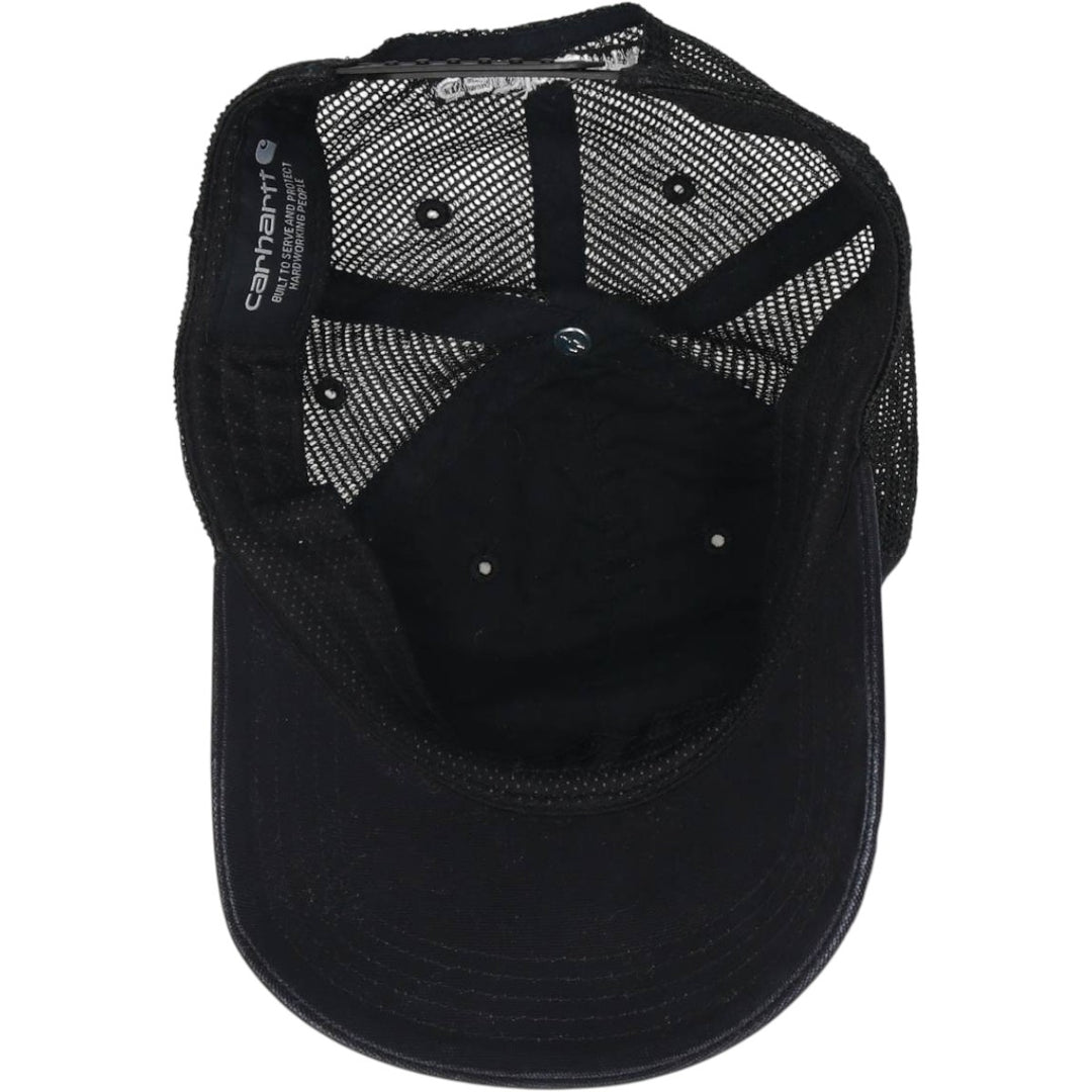 Carhartt Tracker Cap Mesh Cap One Size Fits All unclear black type Vintage Second Hand