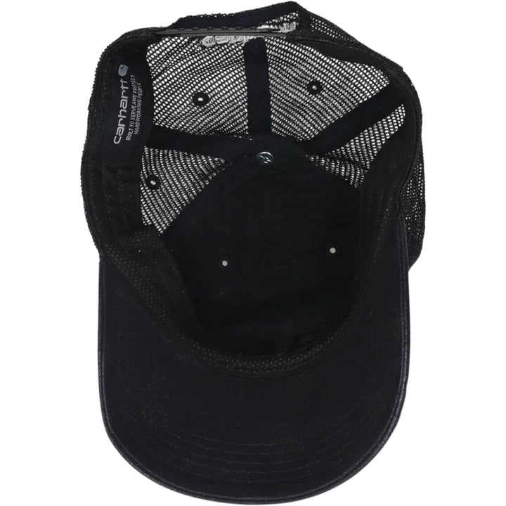 Carhartt Tracker Cap Mesh Cap One Size Fits All unclear black type Vintage Second Hand