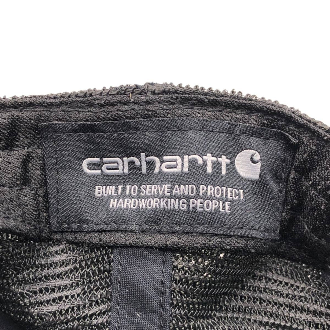Carhartt Tracker Cap Mesh Cap One Size Fits All unclear black type Vintage Second Hand