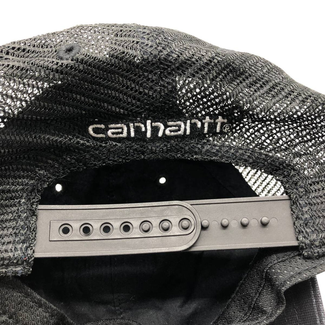 Carhartt Tracker Cap Mesh Cap One Size Fits All unclear black type Vintage Second Hand