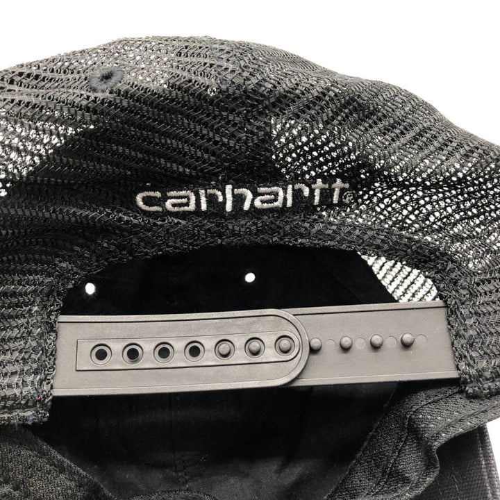 Carhartt Tracker Cap Mesh Cap One Size Fits All unclear black type Vintage Second Hand