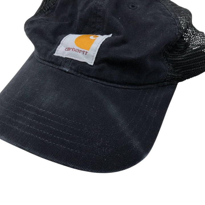 Carhartt Tracker Cap Mesh Cap One Size Fits All unclear black type Vintage Second Hand