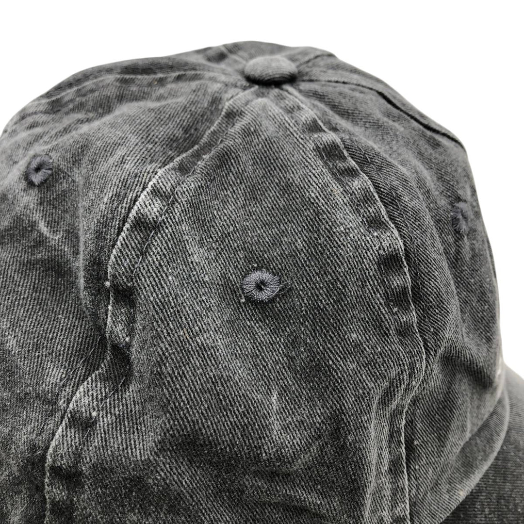 Kurvball Barbecue Whiskey Skull Pattern Baseball Cap, 6-Panel Cap, One Size Fits All unclear Charcoal Vintage Second Hand