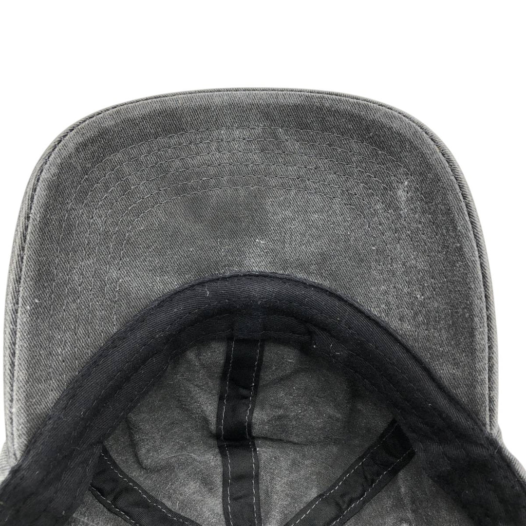 Kurvball Barbecue Whiskey Skull Pattern Baseball Cap, 6-Panel Cap, One Size Fits All unclear Charcoal Vintage Second Hand