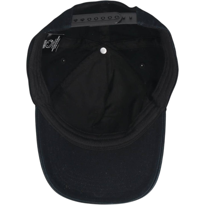 NIRVANA band baseball cap, one size fits all. cotton black type Vintage Second Hand