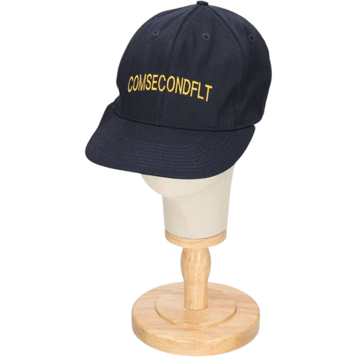 CAP-10 Baseball Cap, 6-Panel Cap, Made in USA, One Size Fits All unclear navy blue type Vintage Second Hand