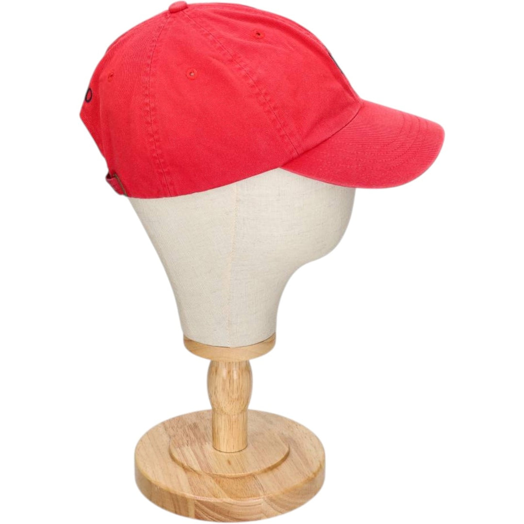 Ralph Lauren POLO by Ralph Lauren Baseball Cap, 6-Panel Cap, One Size Fits Most cotton red type Vintage Second Hand