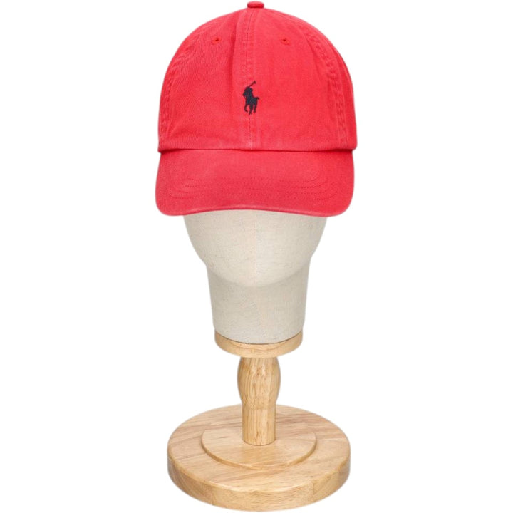 Ralph Lauren POLO by Ralph Lauren Baseball Cap, 6-Panel Cap, One Size Fits Most cotton red type Vintage Second Hand