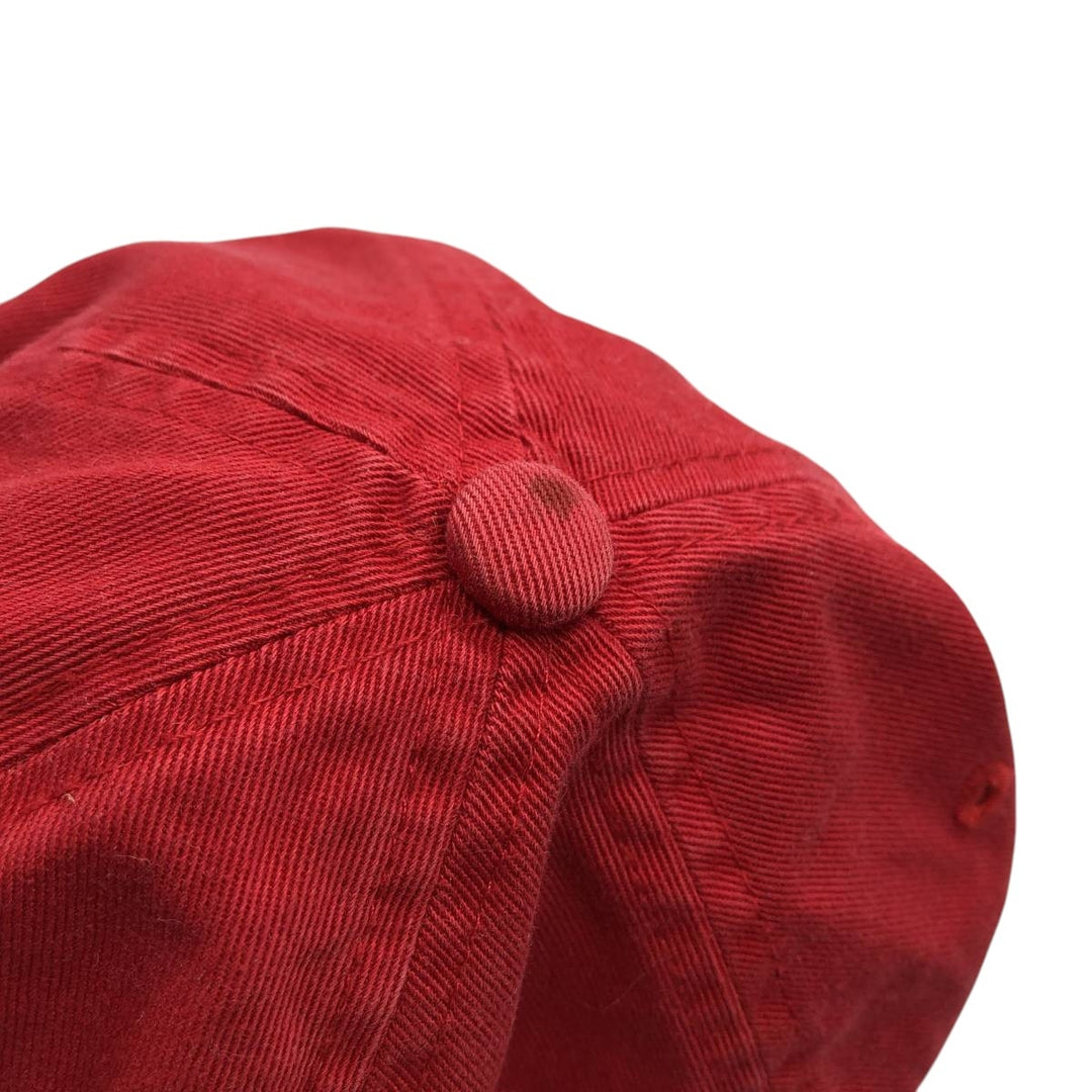 Ralph Lauren POLO by Ralph Lauren Baseball Cap, 6-Panel Cap, One Size Fits Most cotton red type Vintage Second Hand