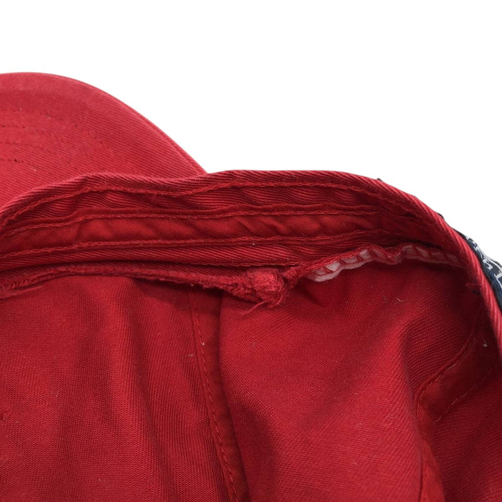 Ralph Lauren POLO by Ralph Lauren Baseball Cap, 6-Panel Cap, One Size Fits Most cotton red type Vintage Second Hand