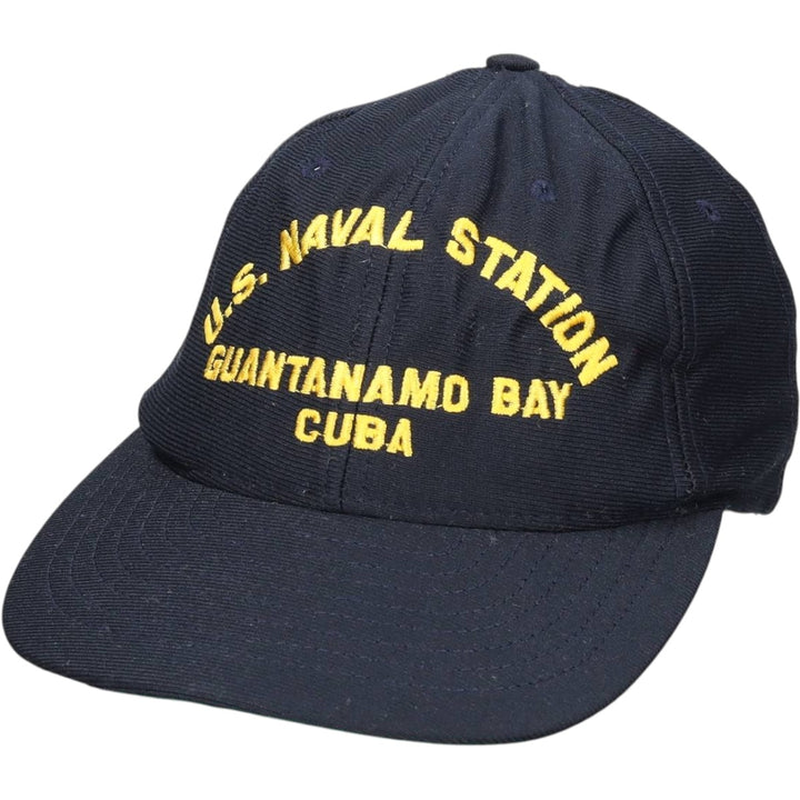 80s-90'S Eagle Crest Baseball Cap, 6-Panel Cap, Made in USA, One Size Fits All, Vintage unclear navy blue type Vintage Second Hand
