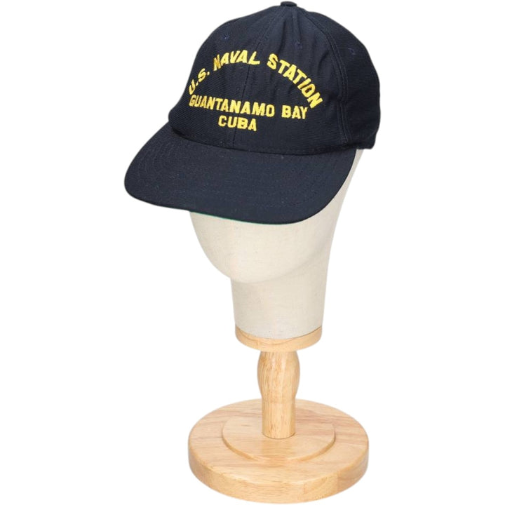 80s-90'S Eagle Crest Baseball Cap, 6-Panel Cap, Made in USA, One Size Fits All, Vintage unclear navy blue type Vintage Second Hand