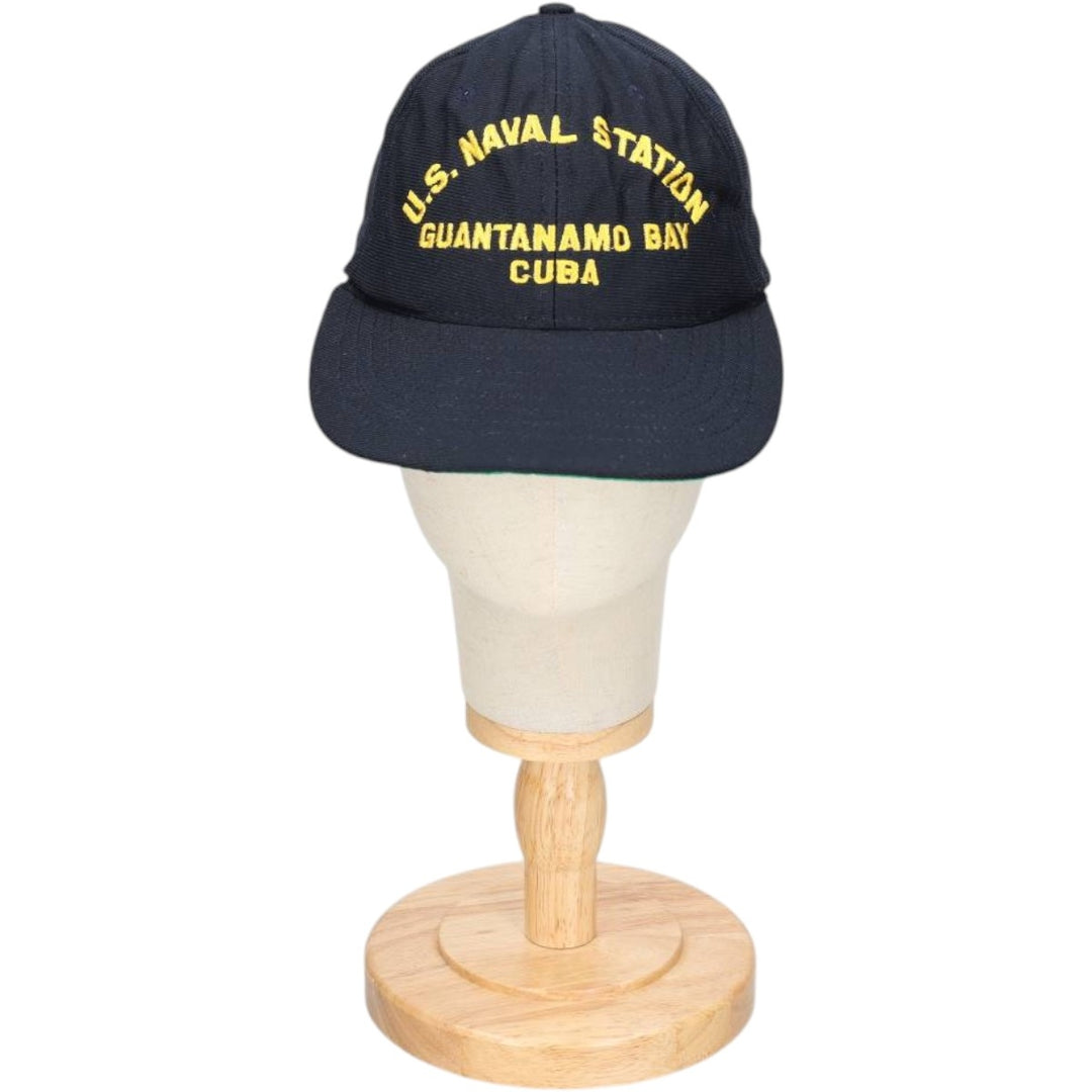 80s-90'S Eagle Crest Baseball Cap, 6-Panel Cap, Made in USA, One Size Fits All, Vintage unclear navy blue type Vintage Second Hand