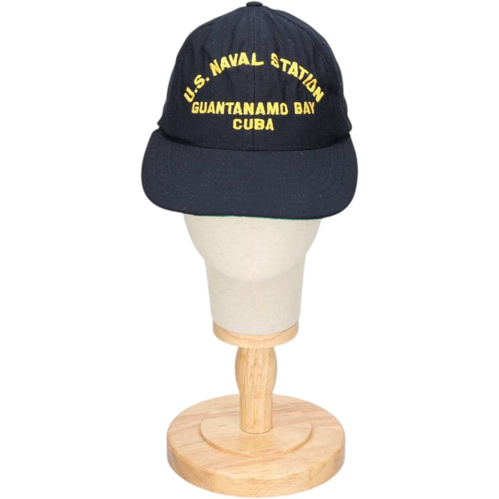 80s-90'S Eagle Crest Baseball Cap, 6-Panel Cap, Made in USA, One Size Fits All, Vintage unclear navy blue type Vintage Second Hand