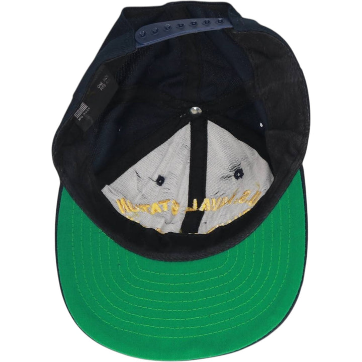 80s-90'S Eagle Crest Baseball Cap, 6-Panel Cap, Made in USA, One Size Fits All, Vintage unclear navy blue type Vintage Second Hand