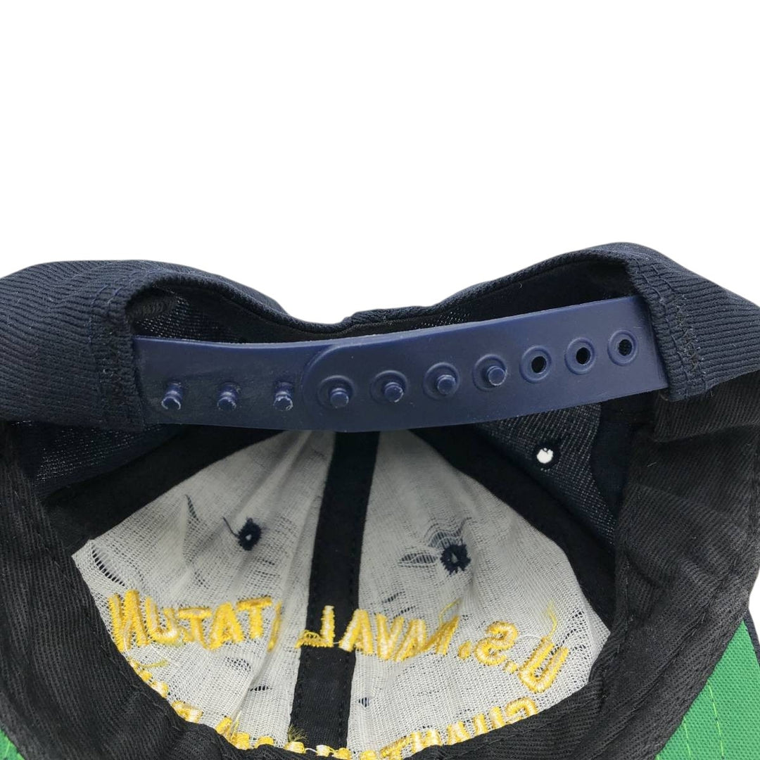 80s-90'S Eagle Crest Baseball Cap, 6-Panel Cap, Made in USA, One Size Fits All, Vintage unclear navy blue type Vintage Second Hand