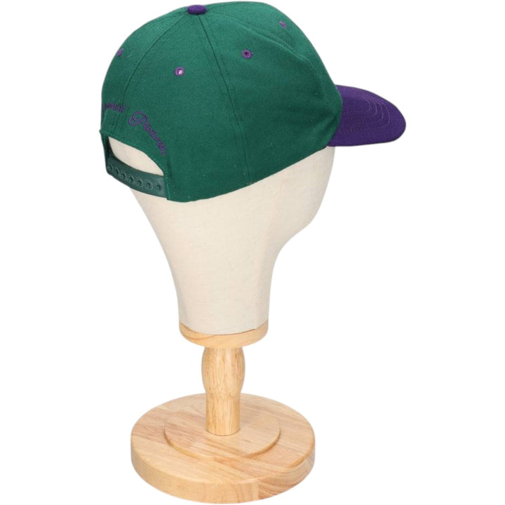 LOGOS UNLIMITED Paramount Pictures Baseball Cap, 6-Panel Cap, Made in USA, One Size Fits All unclear green type Vintage Second Hand