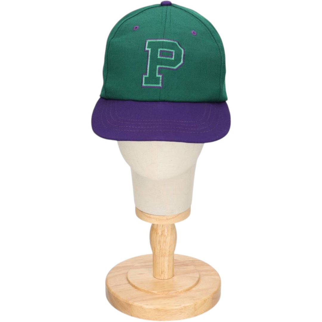 LOGOS UNLIMITED Paramount Pictures Baseball Cap, 6-Panel Cap, Made in USA, One Size Fits All unclear green type Vintage Second Hand