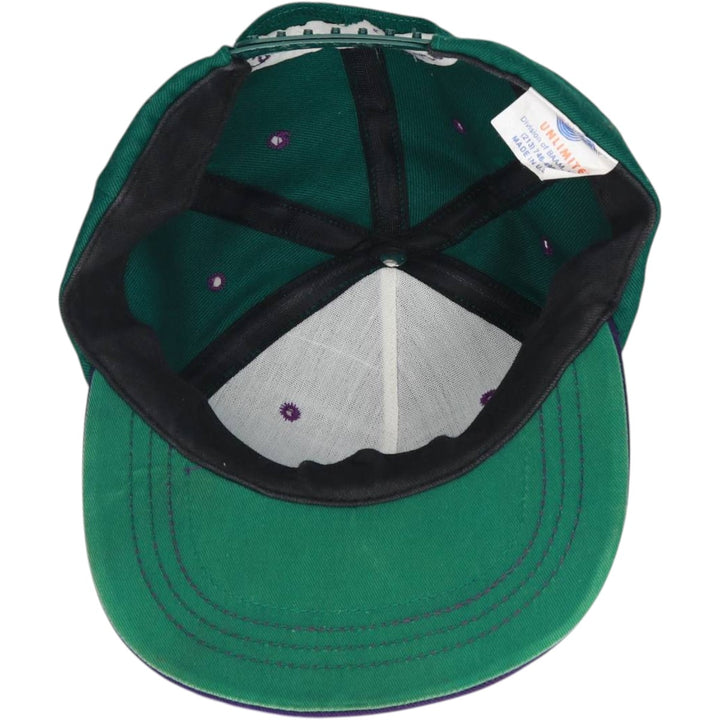 LOGOS UNLIMITED Paramount Pictures Baseball Cap, 6-Panel Cap, Made in USA, One Size Fits All unclear green type Vintage Second Hand