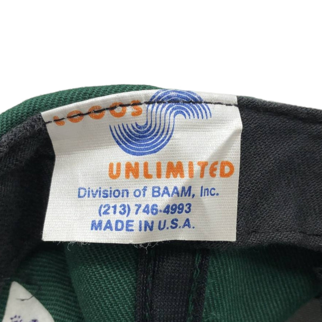 LOGOS UNLIMITED Paramount Pictures Baseball Cap, 6-Panel Cap, Made in USA, One Size Fits All unclear green type Vintage Second Hand