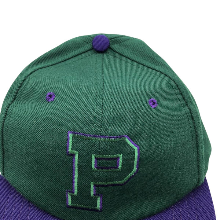 LOGOS UNLIMITED Paramount Pictures Baseball Cap, 6-Panel Cap, Made in USA, One Size Fits All unclear green type Vintage Second Hand