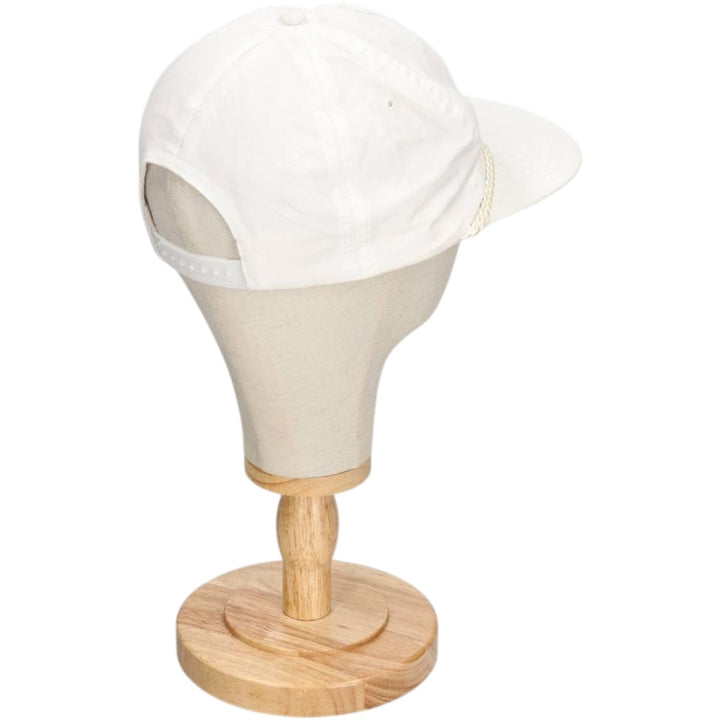 90'S Designer Award Headwear Baseball Cap, One Size Fits All, Snapback, Vintage unclear white type Vintage Second Hand