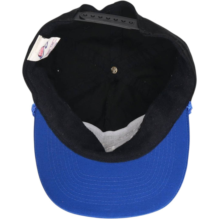 80s-90'S Otto EDGCOMB METALS Advertising Two-Tone Baseball Cap, One Size Fits All, Vintage polyester black type Vintage Second Hand