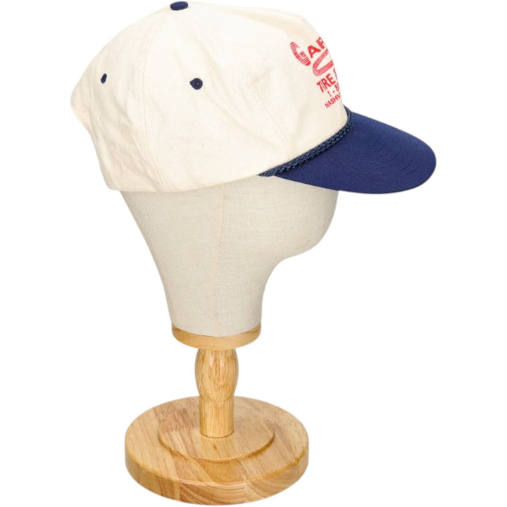 90'S NISSIN Two-Tone Baseball Cap, One Size Fits All, Vintage unclear unbleached Vintage Second Hand
