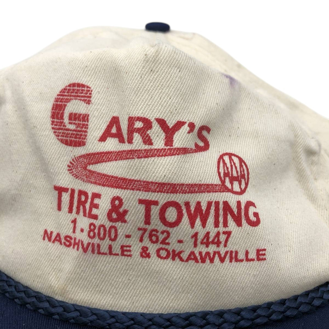90'S NISSIN Two-Tone Baseball Cap, One Size Fits All, Vintage unclear unbleached Vintage Second Hand