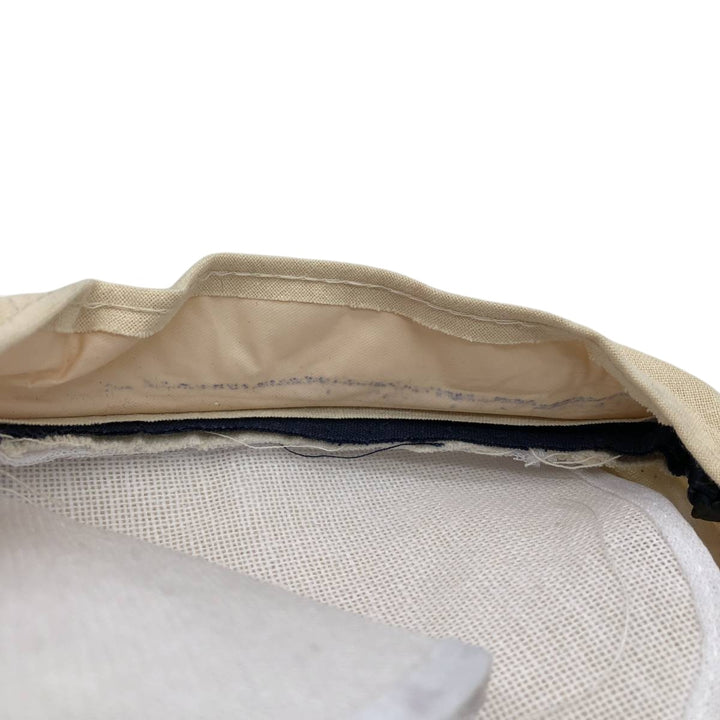 90'S NISSIN Two-Tone Baseball Cap, One Size Fits All, Vintage unclear unbleached Vintage Second Hand