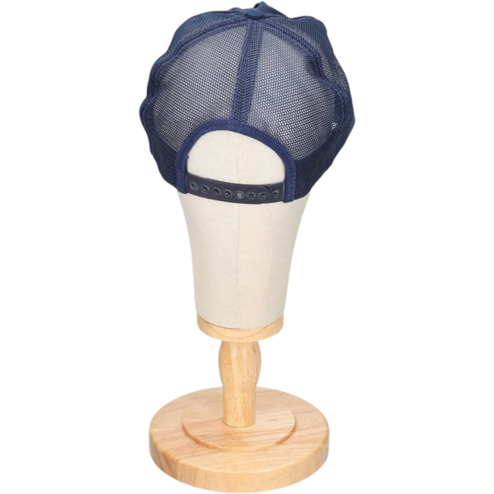 80s-90'S EMBLEMS AND CAPS Trucker Cap Mesh Cap Made in USA One Size Fits All Vintage unclear navy blue type Vintage Second Hand