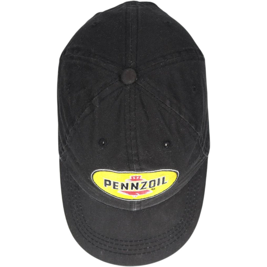 Pennzoil Advertising Baseball Cap, 6-Panel Cap, One Size Fits All unclear black type Vintage Second Hand