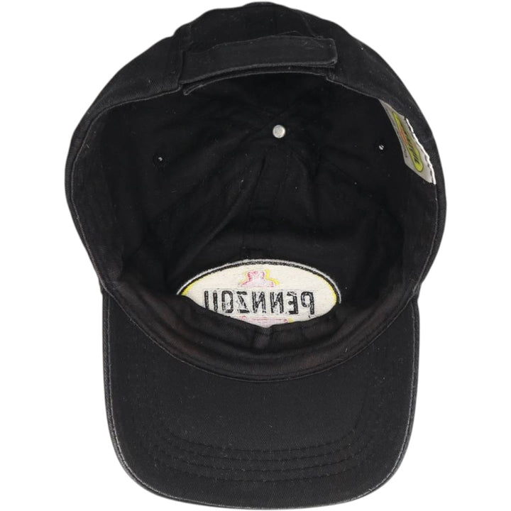 Pennzoil Advertising Baseball Cap, 6-Panel Cap, One Size Fits All unclear black type Vintage Second Hand