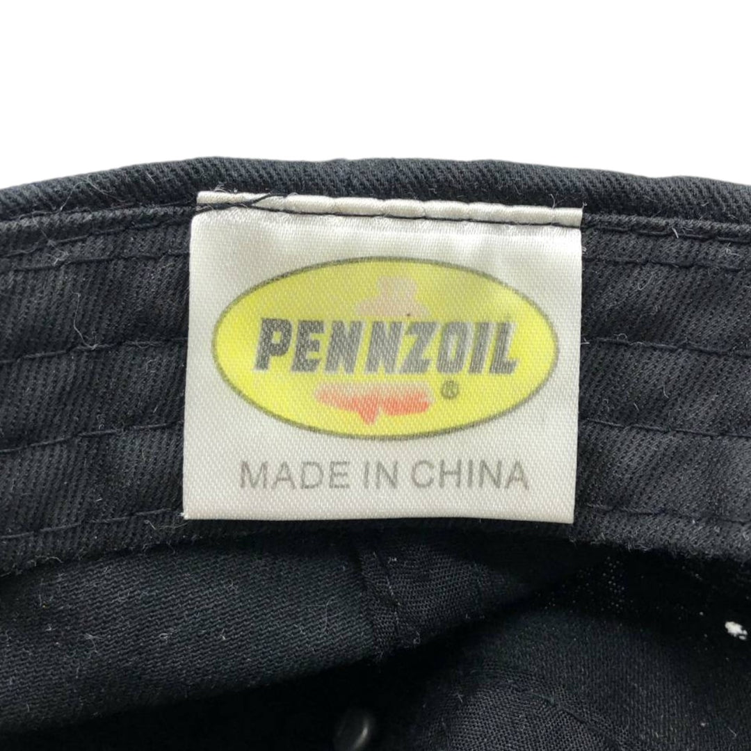 Pennzoil Advertising Baseball Cap, 6-Panel Cap, One Size Fits All unclear black type Vintage Second Hand