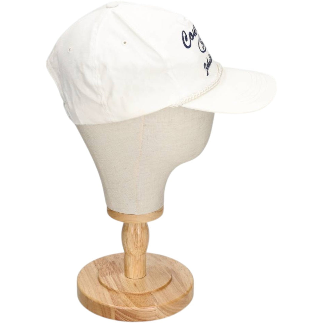 90'S YUPOONG Ford Advertising Baseball Cap, One Size Fits All, Vintage cotton white type Vintage Second Hand