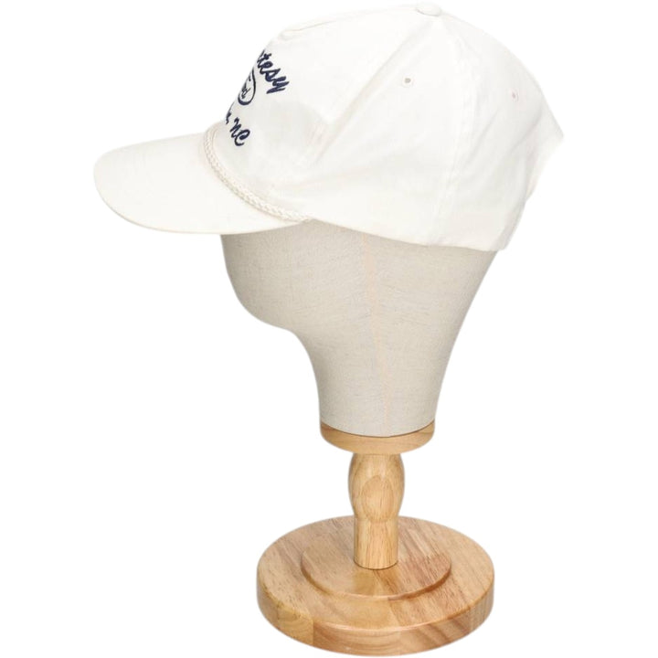 90'S YUPOONG Ford Advertising Baseball Cap, One Size Fits All, Vintage cotton white type Vintage Second Hand