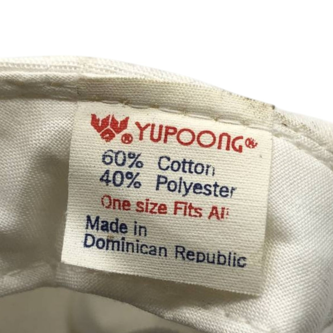 90'S YUPOONG Ford Advertising Baseball Cap, One Size Fits All, Vintage cotton white type Vintage Second Hand