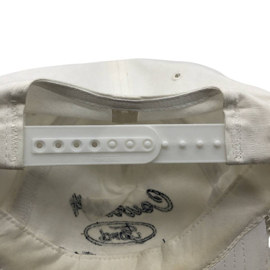 90'S YUPOONG Ford Advertising Baseball Cap, One Size Fits All, Vintage cotton white type Vintage Second Hand