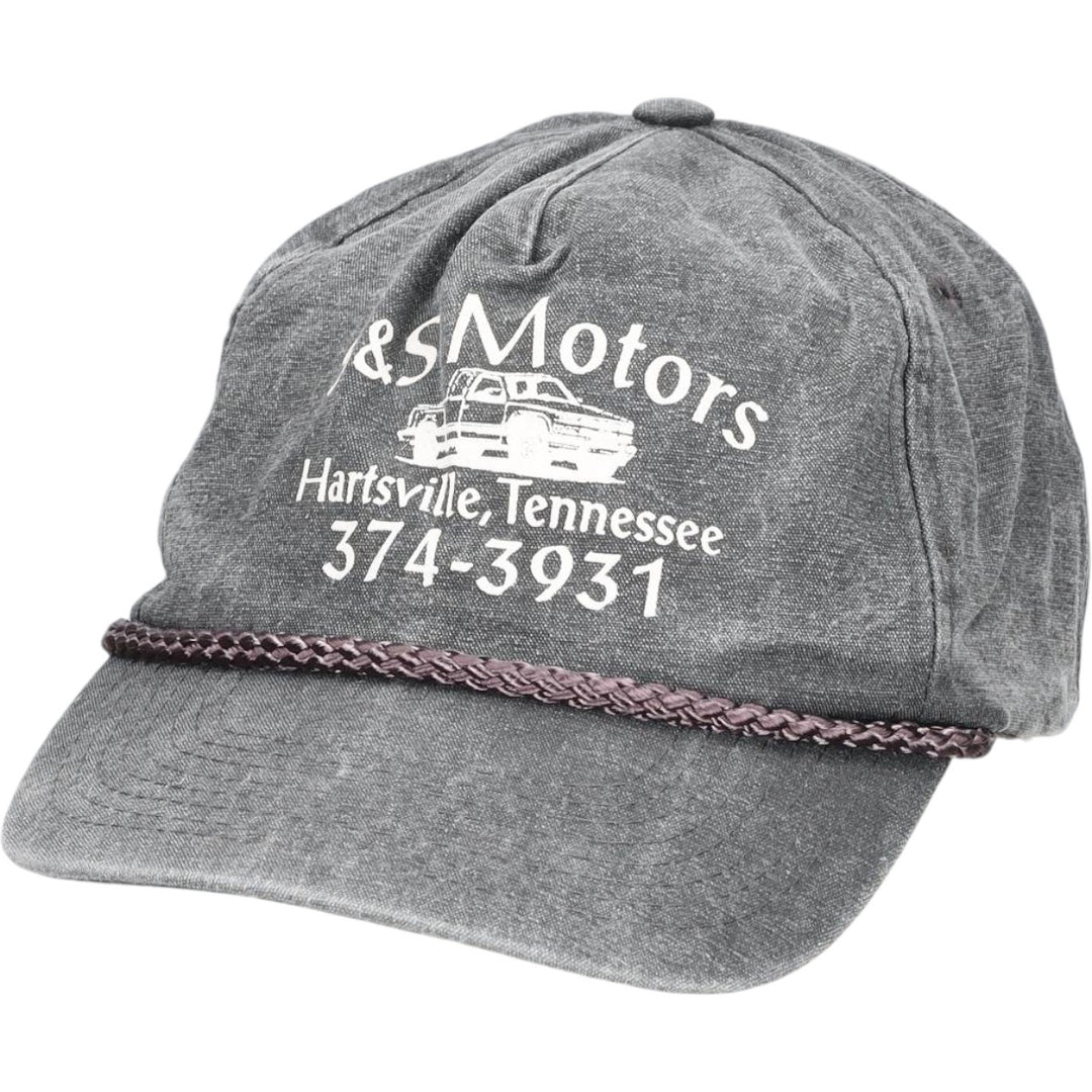 COBRA CAPS S AND S Motors Advertising Baseball Cap (One Size Fits All) cotton gray type Vintage Second Hand
