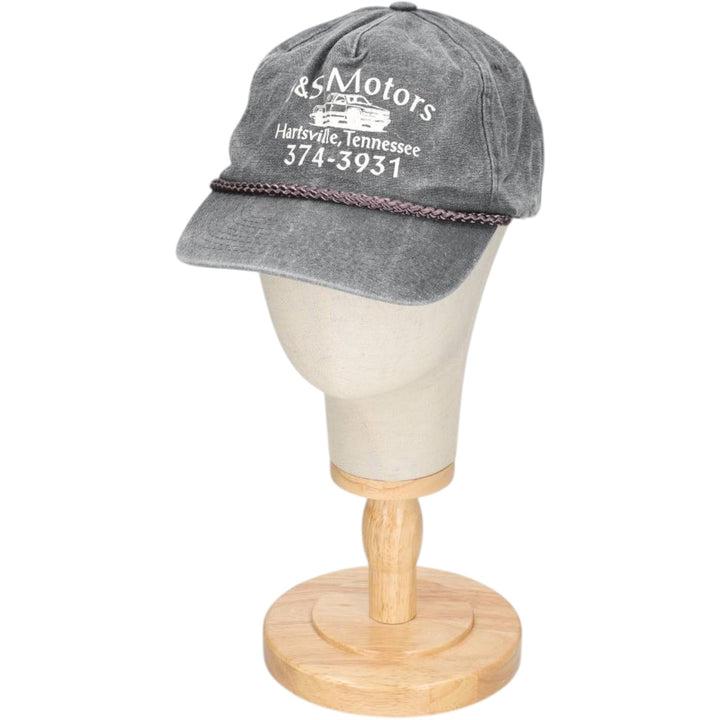 COBRA CAPS S AND S Motors Advertising Baseball Cap (One Size Fits All) cotton gray type Vintage Second Hand