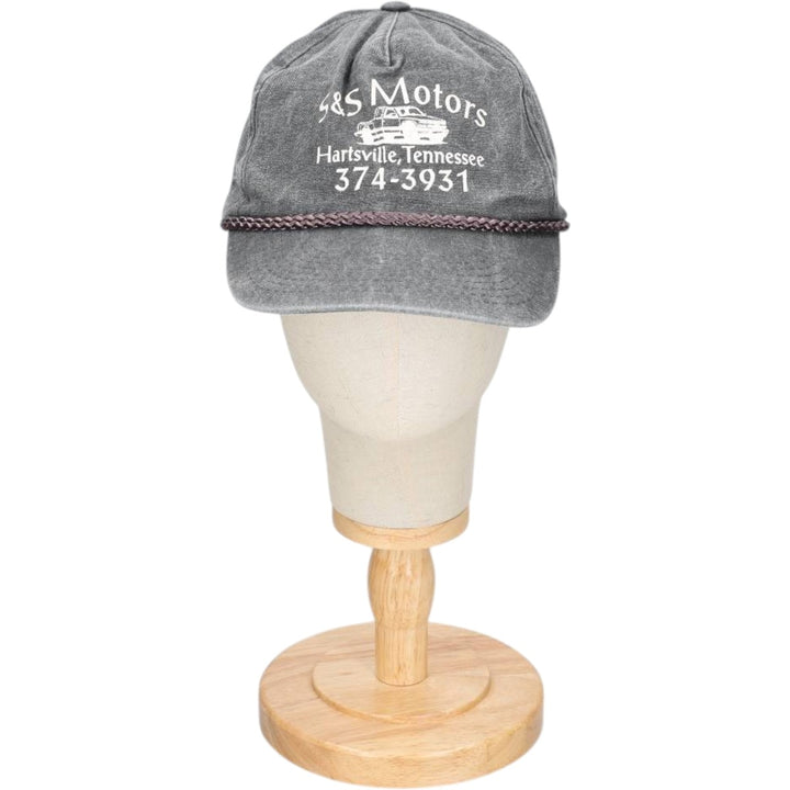 COBRA CAPS S AND S Motors Advertising Baseball Cap (One Size Fits All) cotton gray type Vintage Second Hand