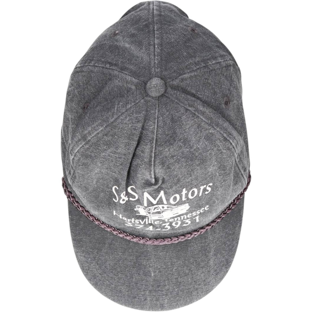 COBRA CAPS S AND S Motors Advertising Baseball Cap (One Size Fits All) cotton gray type Vintage Second Hand