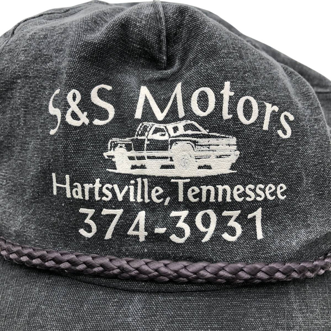 COBRA CAPS S AND S Motors Advertising Baseball Cap (One Size Fits All) cotton gray type Vintage Second Hand