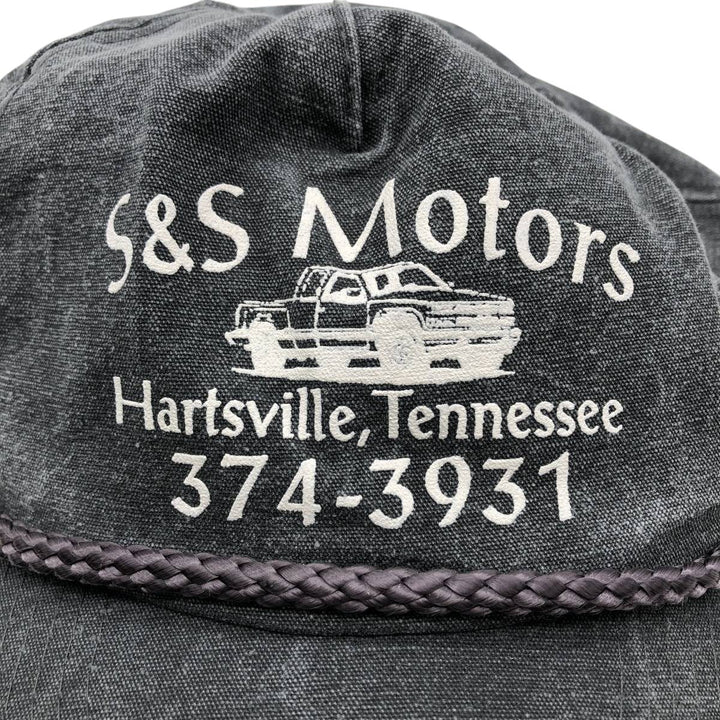 COBRA CAPS S AND S Motors Advertising Baseball Cap (One Size Fits All) cotton gray type Vintage Second Hand