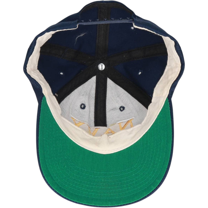 Baseball cap, 6-panel cap, one size fits all unclear navy blue type Vintage Second Hand