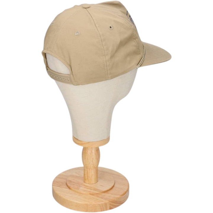 STEWART LUMBER CO. Advertising Trucker Cap Baseball Cap (One Size Fits All) polyester Beige type Vintage Second Hand