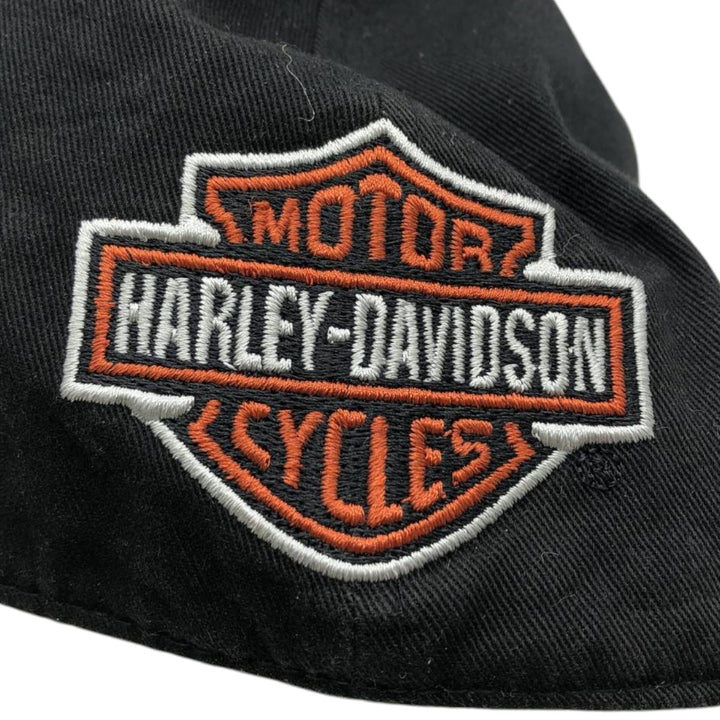 Harley-Davidson hunting cap, one size fits all cotton black type Vintage Second Hand